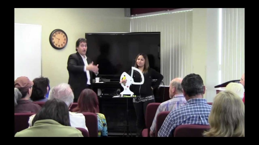 Clean Comedy Magician, Chris Blackmore performs at Trinity’s Speakers Forum 5-4-2012