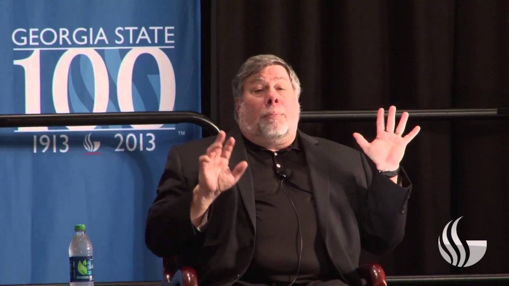 Georgia State University – Steve Wozniak on How to Build a Startup