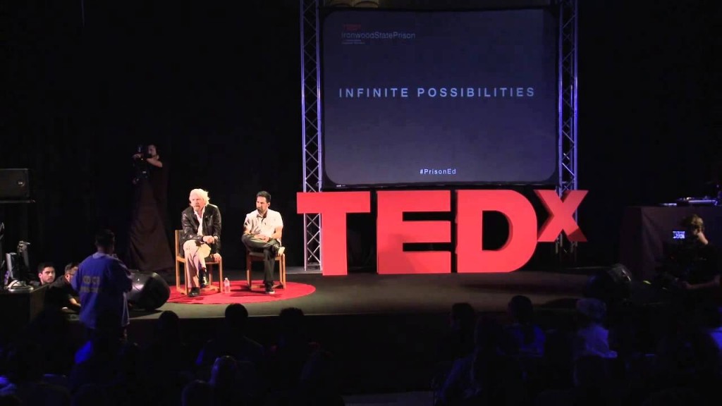 Second chances: Richard Branson at TEDxIronwoodStatePrison