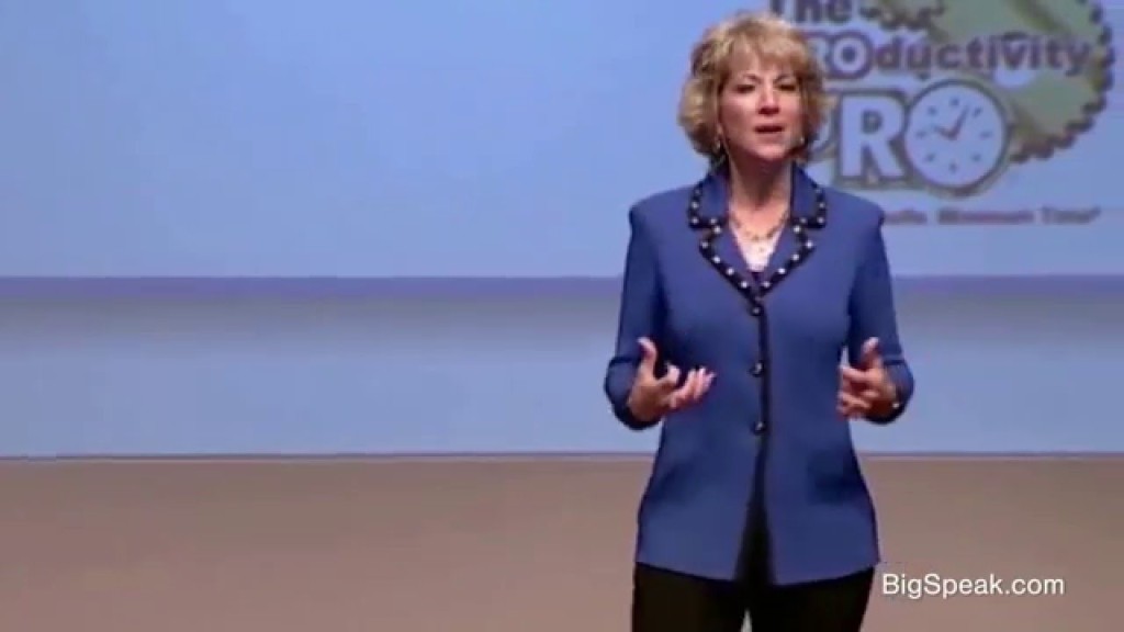 Increase productivity by 1 percent – Laura Stack