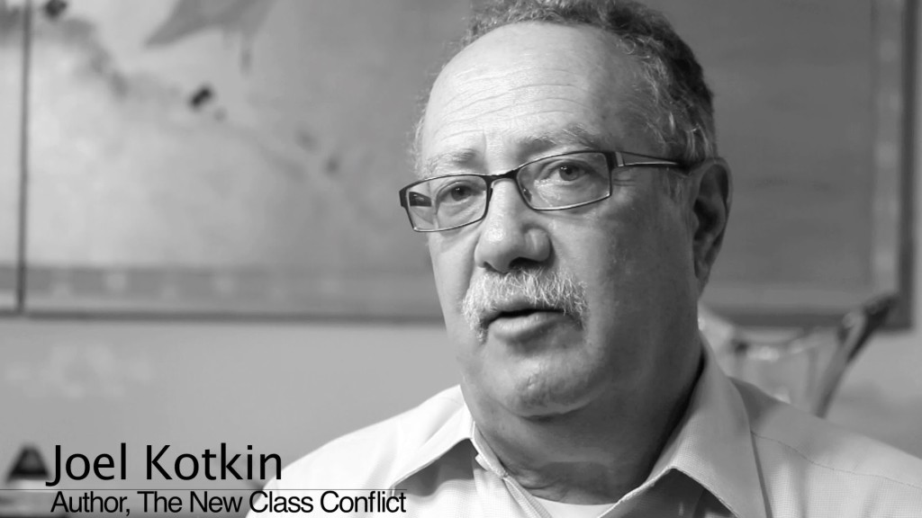 Joel Kotkin Discusses The New Class Conflict