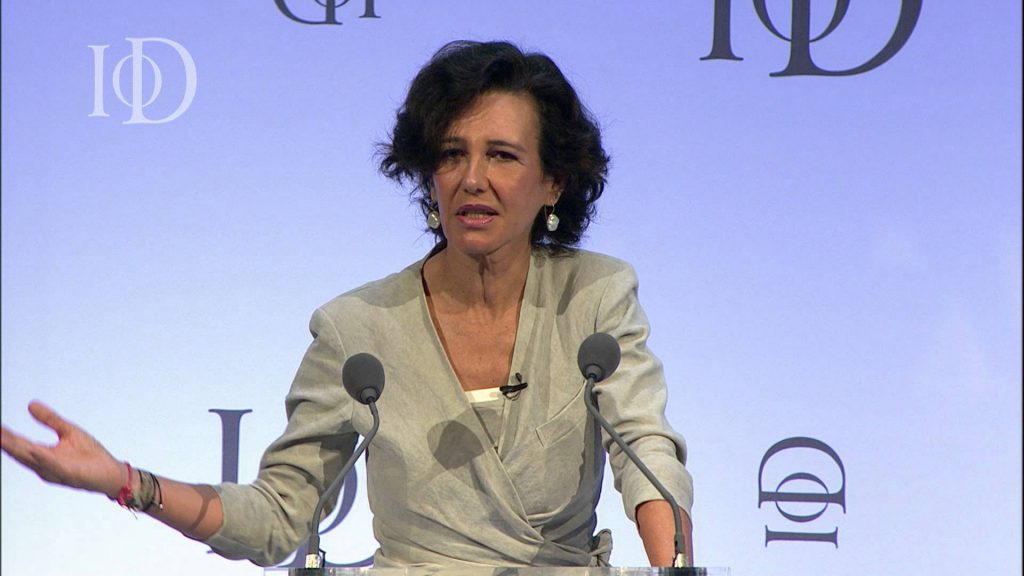 Ana Botín at the IoD Annual Convention 2013