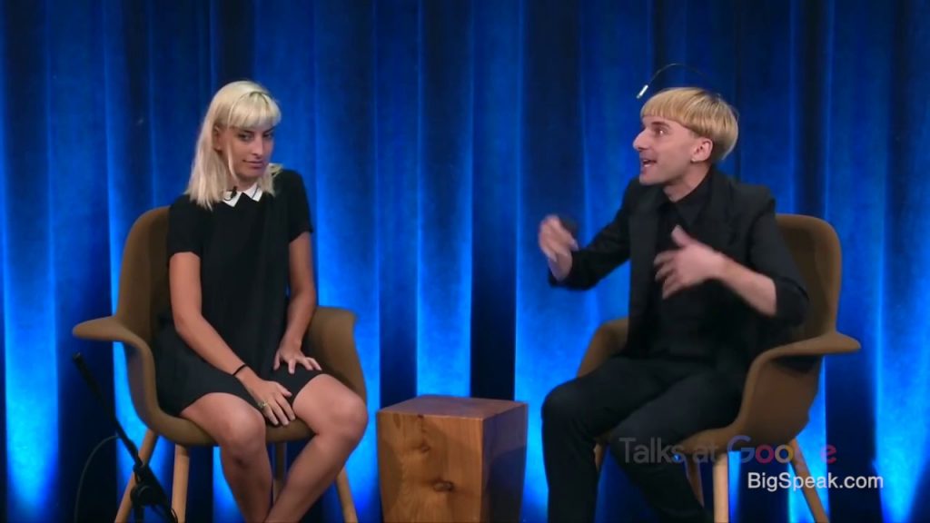 What’s it like to be a cyborg – Moon Ribas with Neil Harbisson