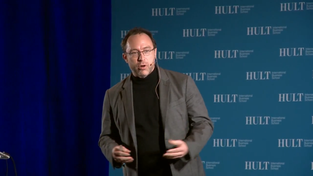 Founder of Wikipedia, Hult’s Executive Speaker Series – Jimmy Wales
