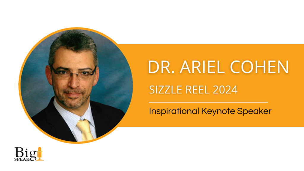 Ariel Cohen Geopolitcal Speaker – Sizzle Reel 2024
