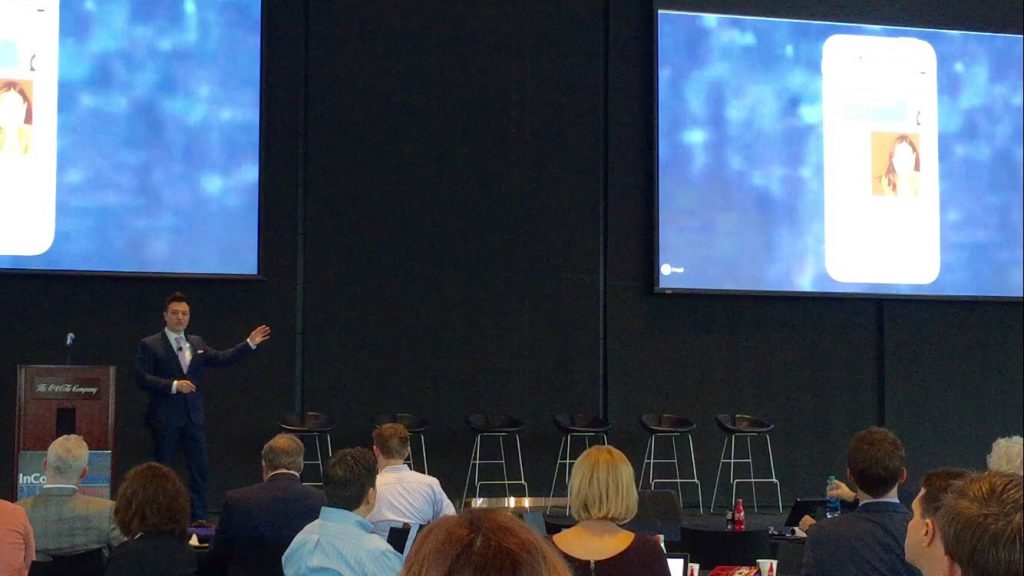 Speech on affective computing and IoT-based marketing at Coca Cola