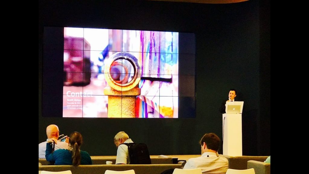 Speech on decentralized computing at IBM