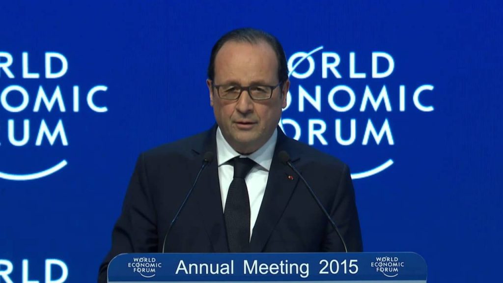 Davos 2015 – Special Address by François Hollande President of France