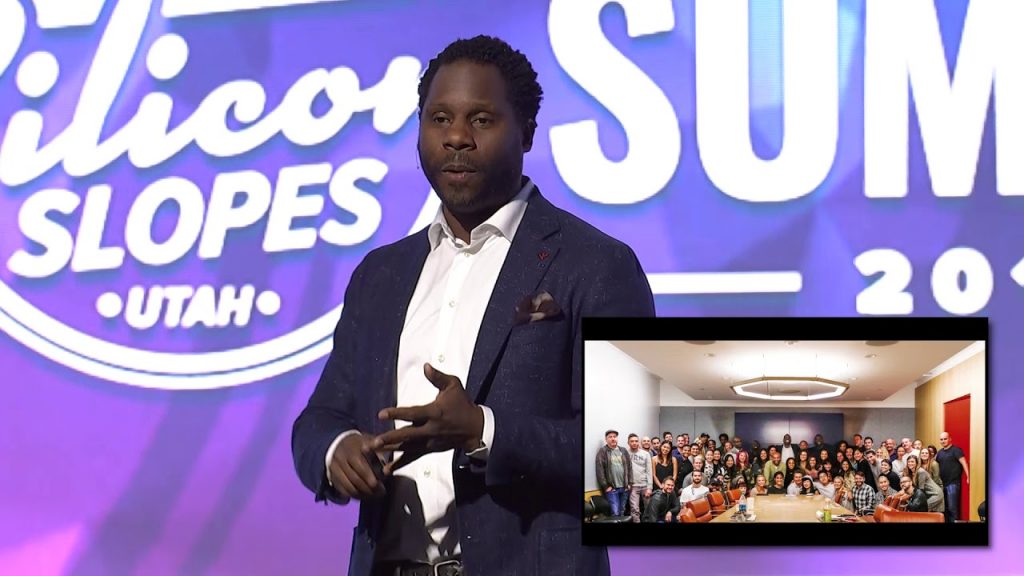 Omar Johnson at Silicon Slopes Tech Summit 2018
