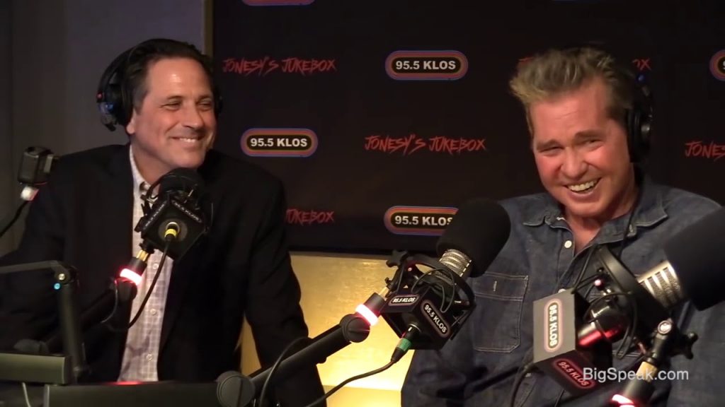 Interview on Jonesy’s Jukebox – June 2018 – Val Kilmer