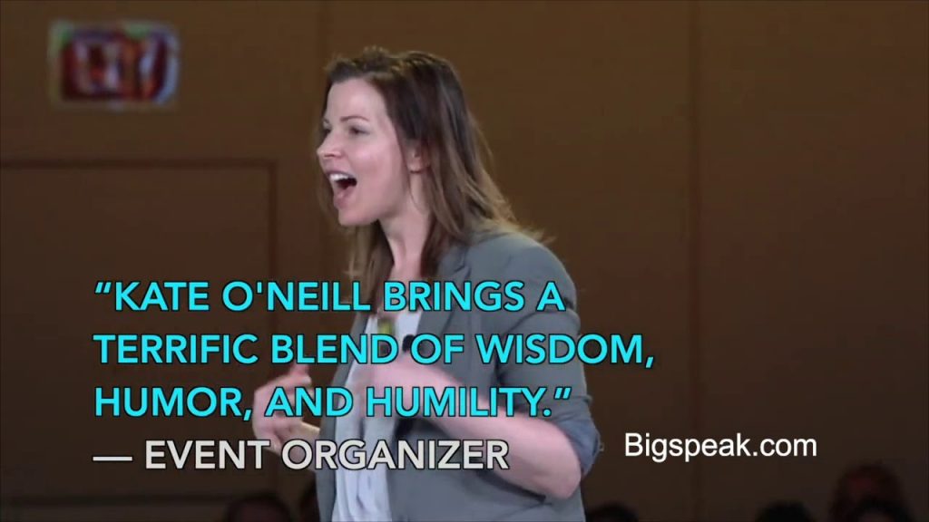 Kate O’Neill Speaking Reel