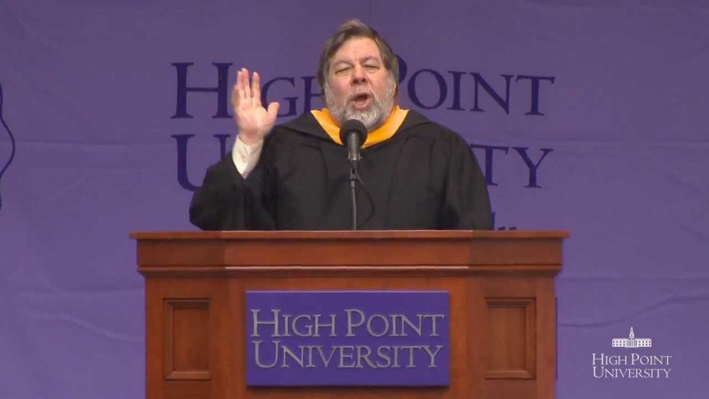 Steve Wozniak | High Point University Commencement 2013 | Best North Carolina Colleges