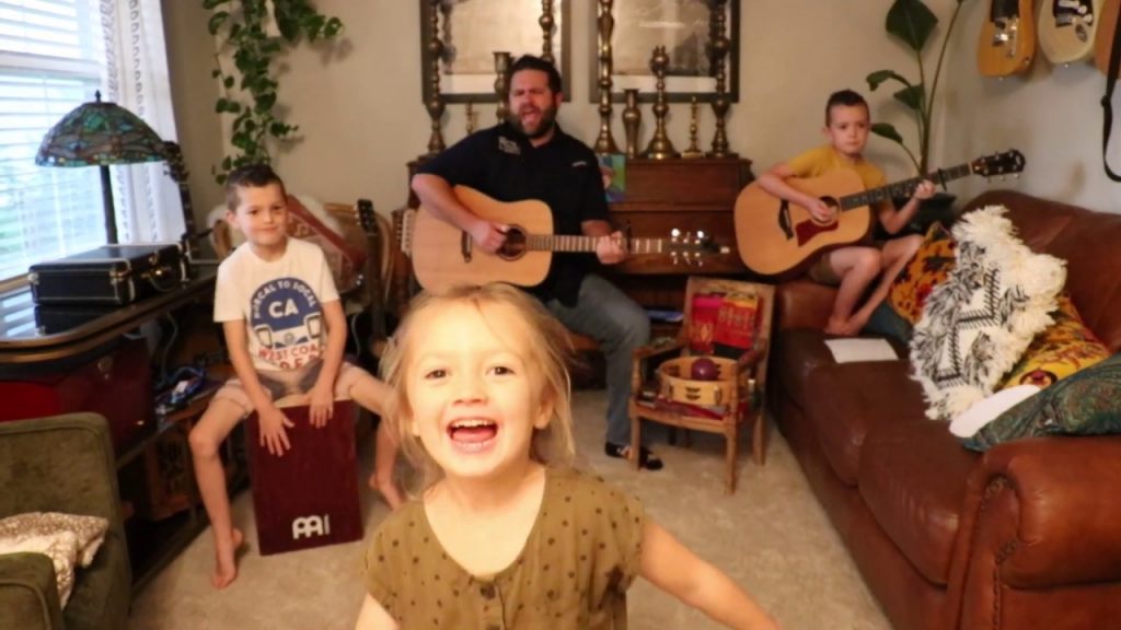 Colt Clark and the Quarantine Kids perform “Start Me Up”
