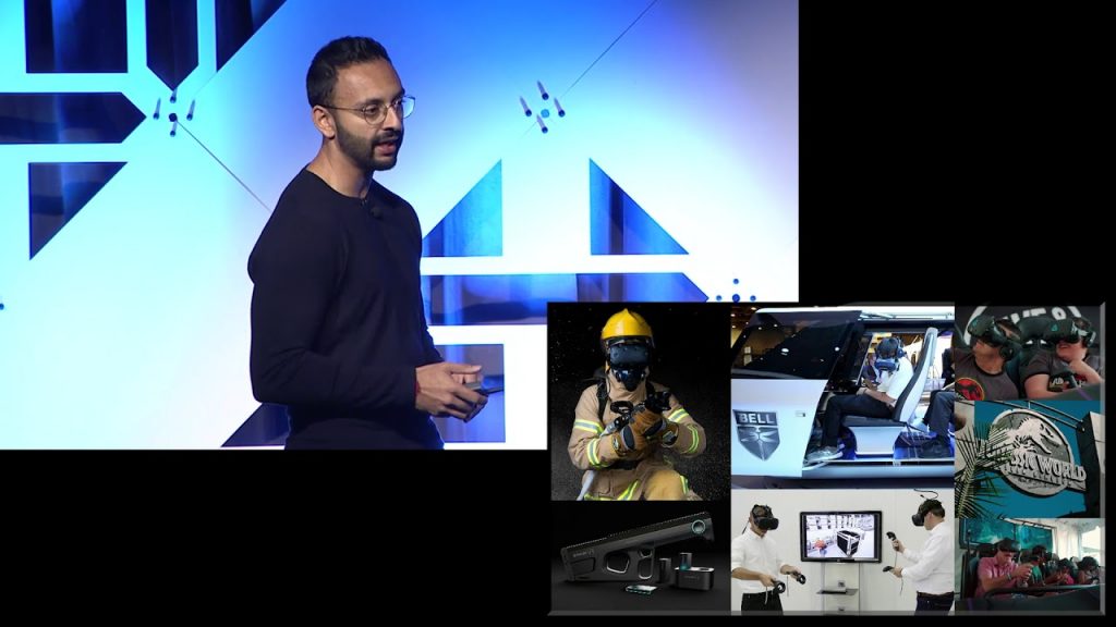 VR/AR Global Summit 2018 Vinay Narayan of HTC