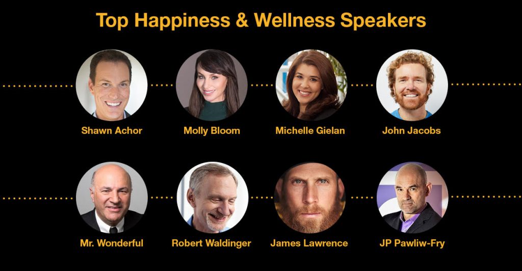 Happiness and Wellness Speakers We Are Grateful For