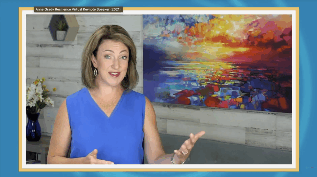 Anne Grady Resilience Virtual Keynote Speaker (2021)