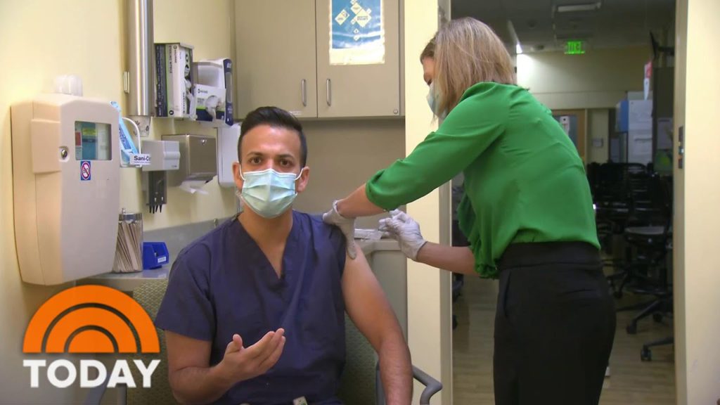 Dr. Vin Gupta Gets COVID-19 Vaccine On-Air: ‘This Is Going To Save Lives’ | TODAY