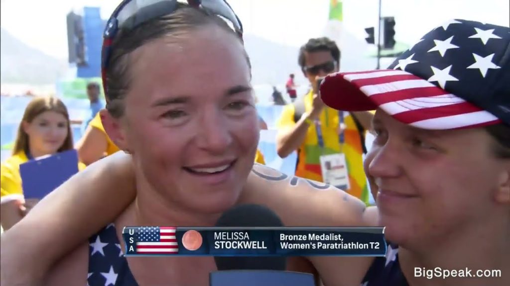 RIO PARATRIATHLON – Melissa Stockwell