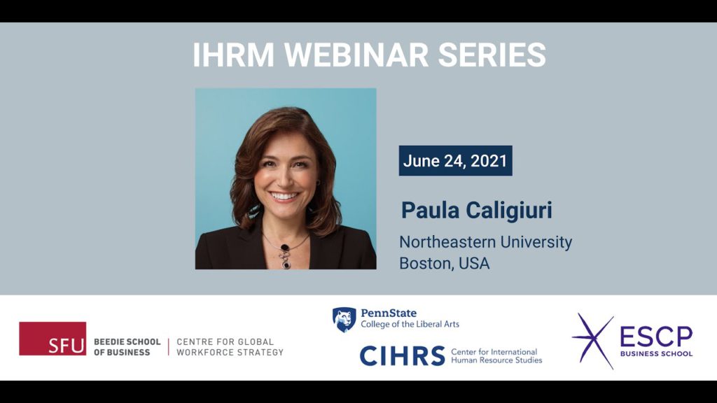 IHRM #10 – How to Build Cultural Agility with Dr. Paula Caligiuri