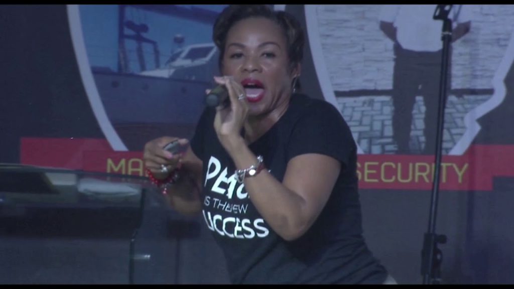Sheri Riley Speaking at ThinkAtion _ Lagos, Nigeria