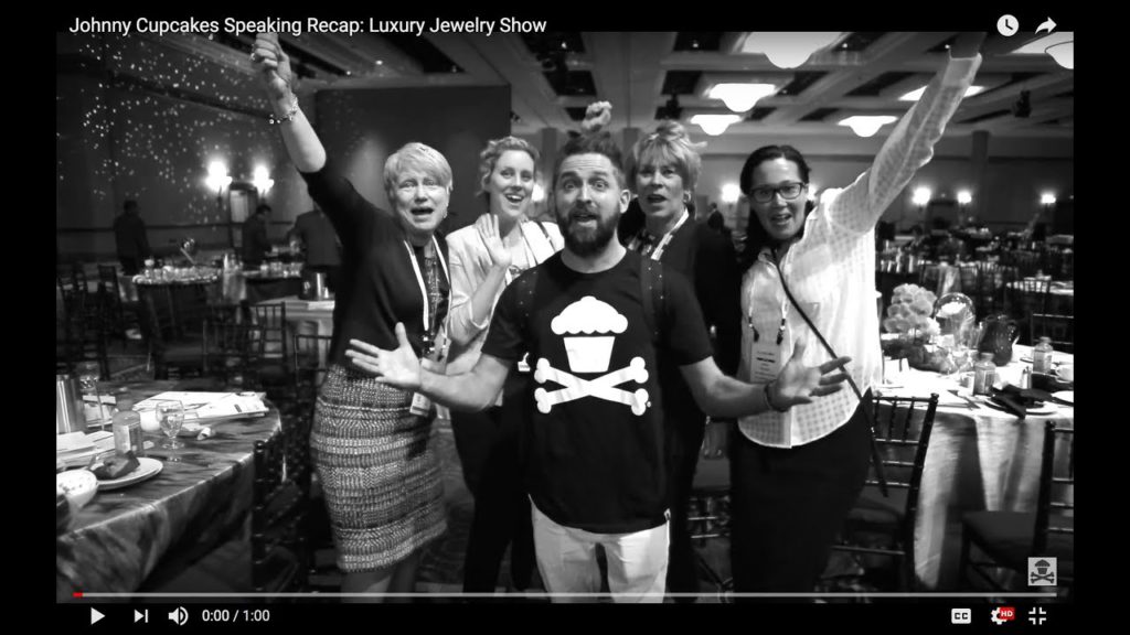 Johnny Cupcakes Speaking Recap: marketing keynote speaker – Luxury Jewelry Show