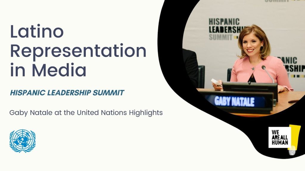 Top Latina Speaker Gaby Natale at the United Nations (with subs)