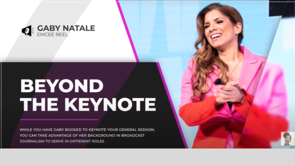 MC Conference Connector Reel – Gaby Natale
