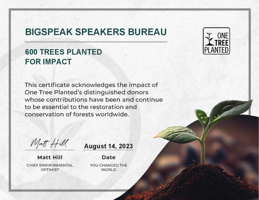 Planting the Seeds of Change: How BigSpeak is Combating Pollution