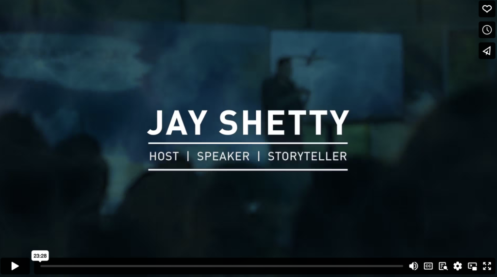 Jay Shetty – Speaking Reel