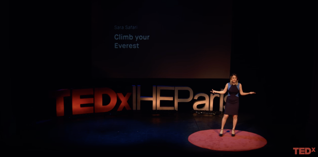 Climb Your Everest | Sara Safari | TEDxIHEParis