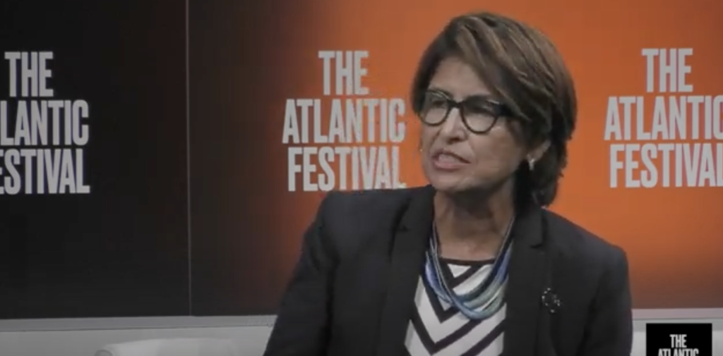 Sylvia Acevedo, President and CEO, Girl Scouts of the U.S.A. With Gillian White, Deputy Editor, The Atlantic