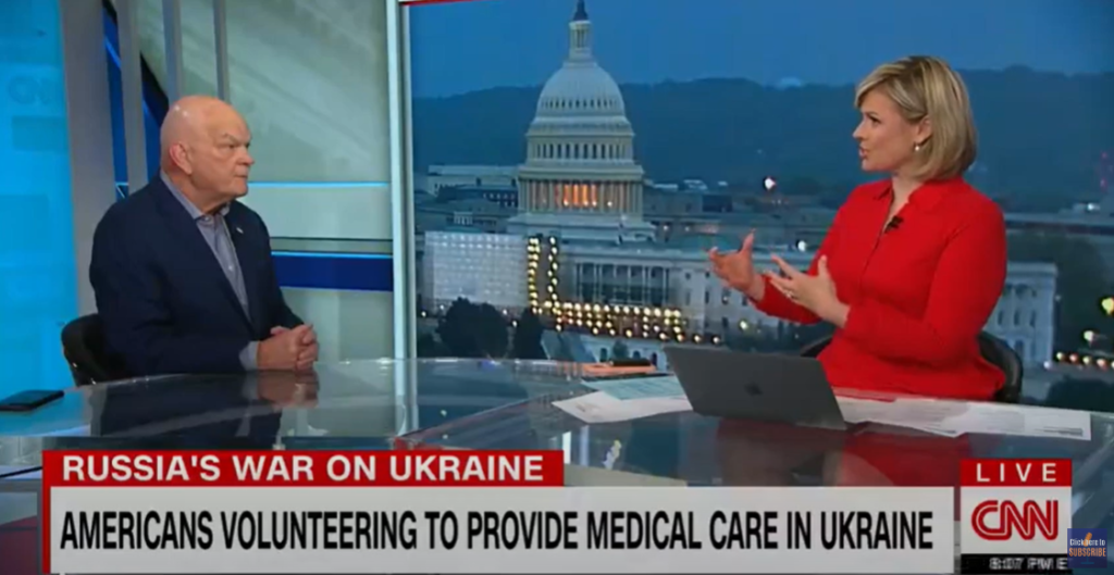 Dr. Thom Mayer on CNN | Volunteering to Provide Medical Care in Ukraine