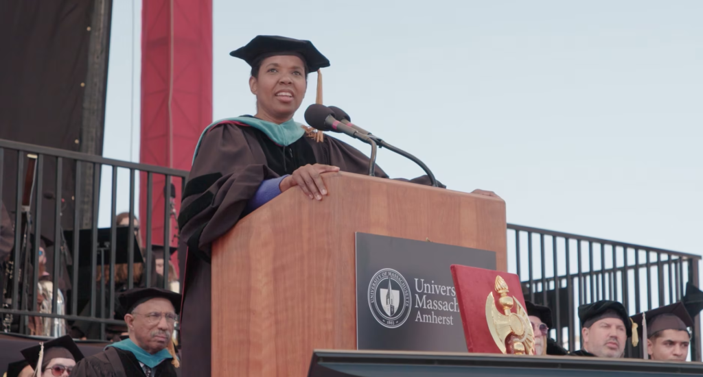 Briana Scurry – UMass Commencement Highlights