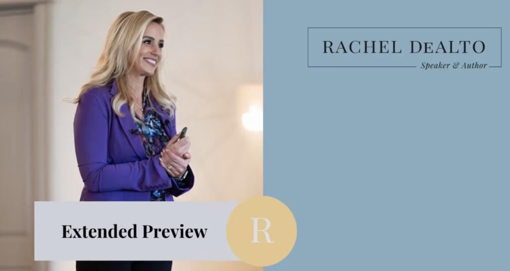 Rachel DeAlto Extended Speaking Preview