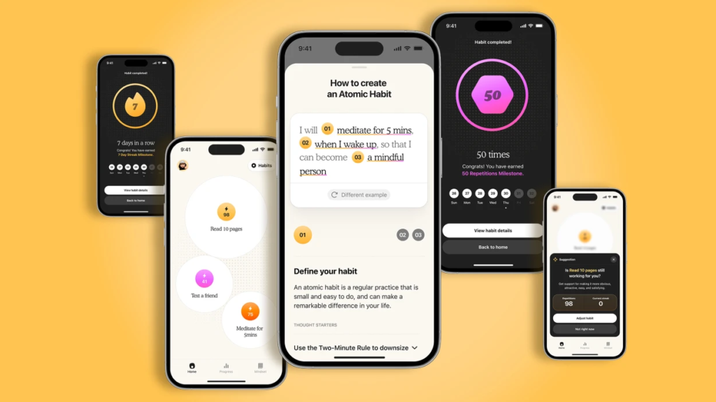 Introducing ‘Atoms’ – The Habit-Building App from James Clear