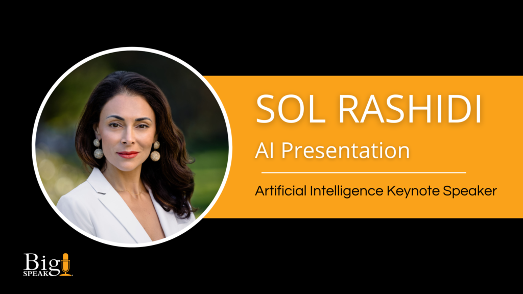 Sol Rashidi AI Keynote Speaker – AI Presentation