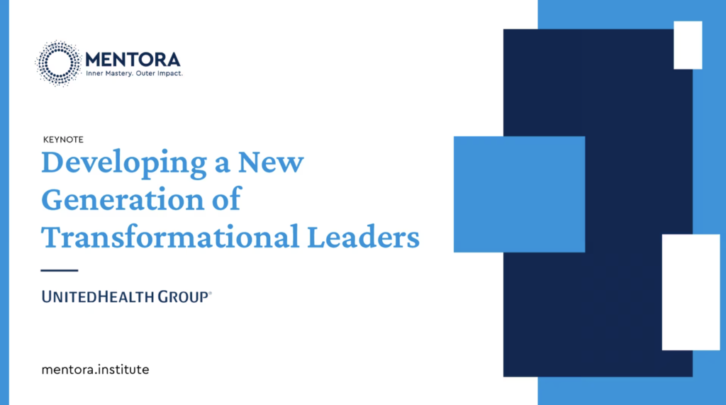 Developing a New Generation of Transformational Leaders- Keynote at UnitedHealth Group by Hitendra Wadhwa
