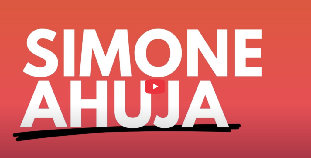 SIMONE AHUJA – DO BETTER WITH LESS – Speaker Reel 2025