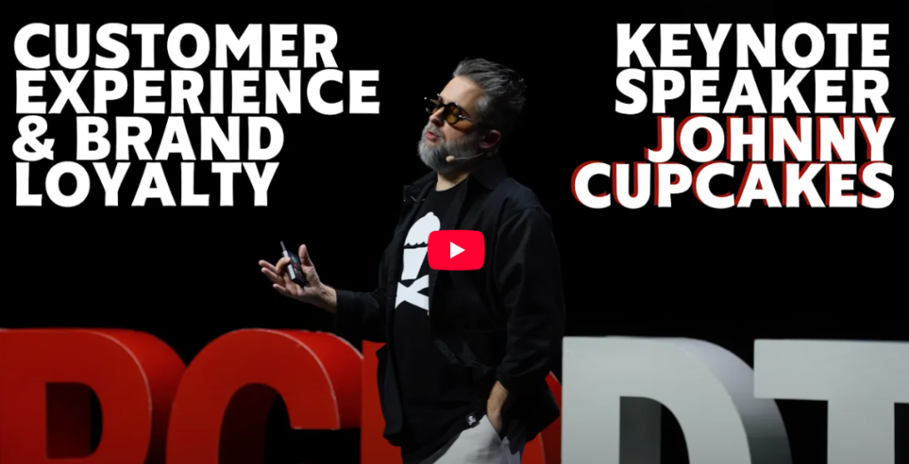 Keynote Speaker Johnny Cupcakes: Custom Experience & Brand Loyalty