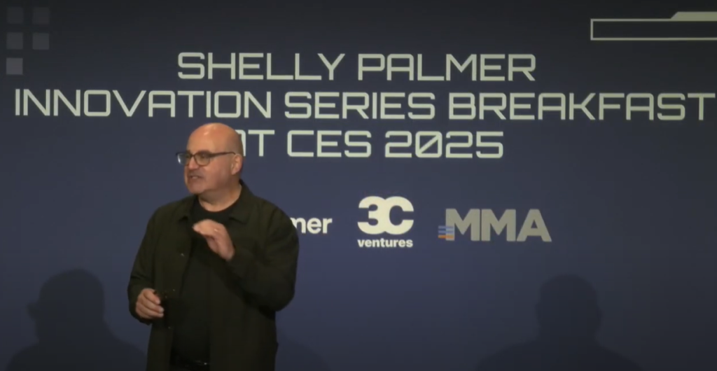 Shelly Palmer’s Keynote at the Innovation Series Breakfast at CES 2025