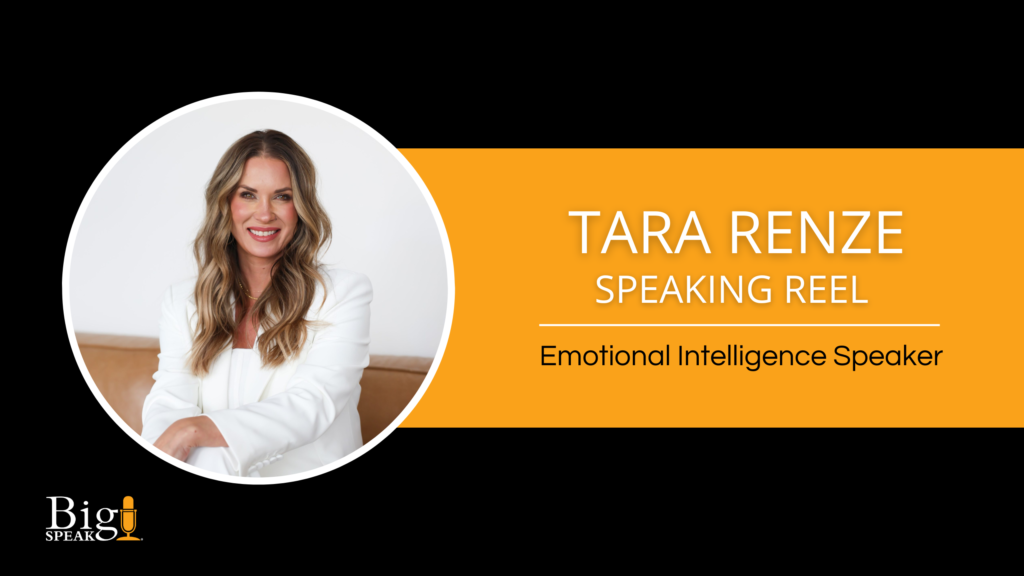 Tara Renze – Emotional Intelligence Keynote Speaker – Speaking Reel