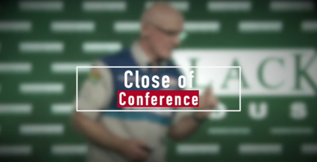 Closing module of recent keynote presentation