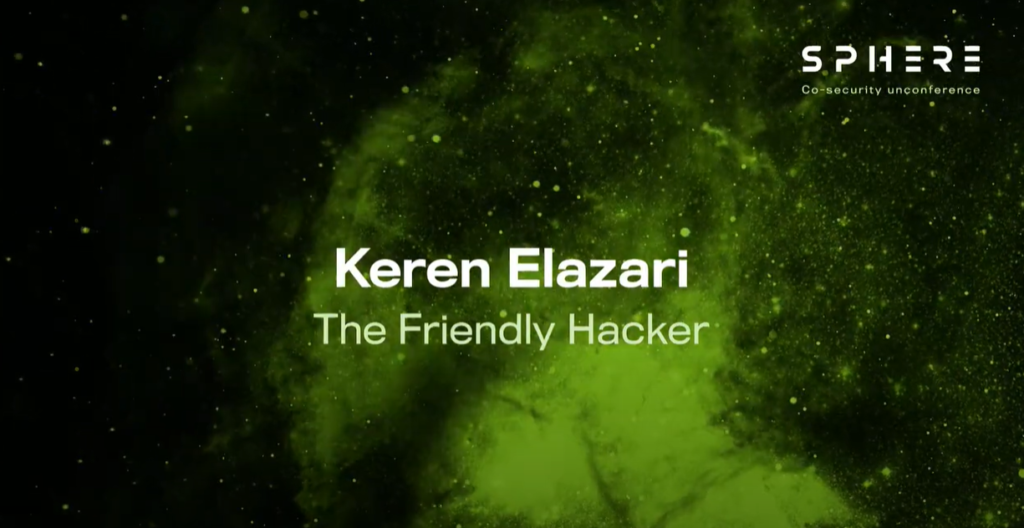 KEYNOTE Keren Elazari at SPHERE24