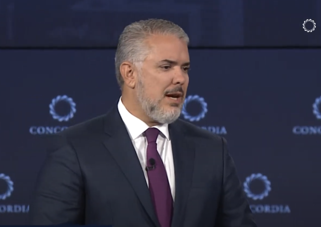 Why the Amazon Must Save the World with H.E. Iván Duque | 2022 Concordia Annual Summit