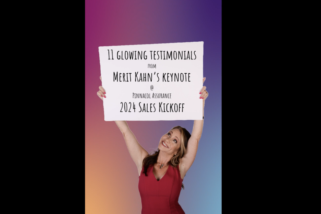 2024 Sales Kickoff Keynote, Merit Kahn