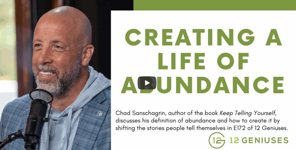 Reshaping Lives & Creating Abundance | Chad Sanschagrin