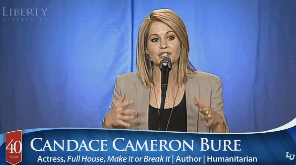Candace Cameron Bure – Liberty University Convocation