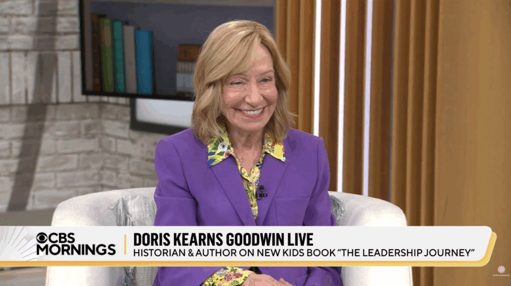Author Doris Kearns Goodwin’s new book highlights politics for young readers