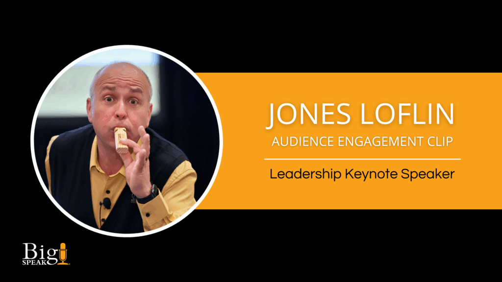 Jones Loflin – Audience Engagement Clip – Leadership Keynote Speaker