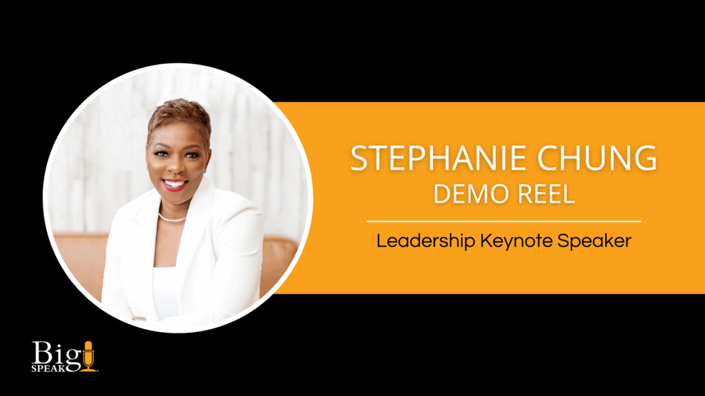 Stephanie Chung – Leadership Keynote Speaker – Demo Reel